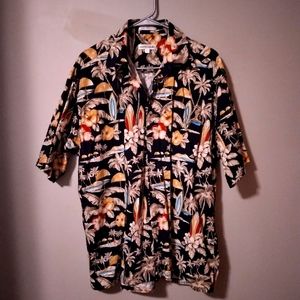Men's L Surfboard Hawaiian Shirt